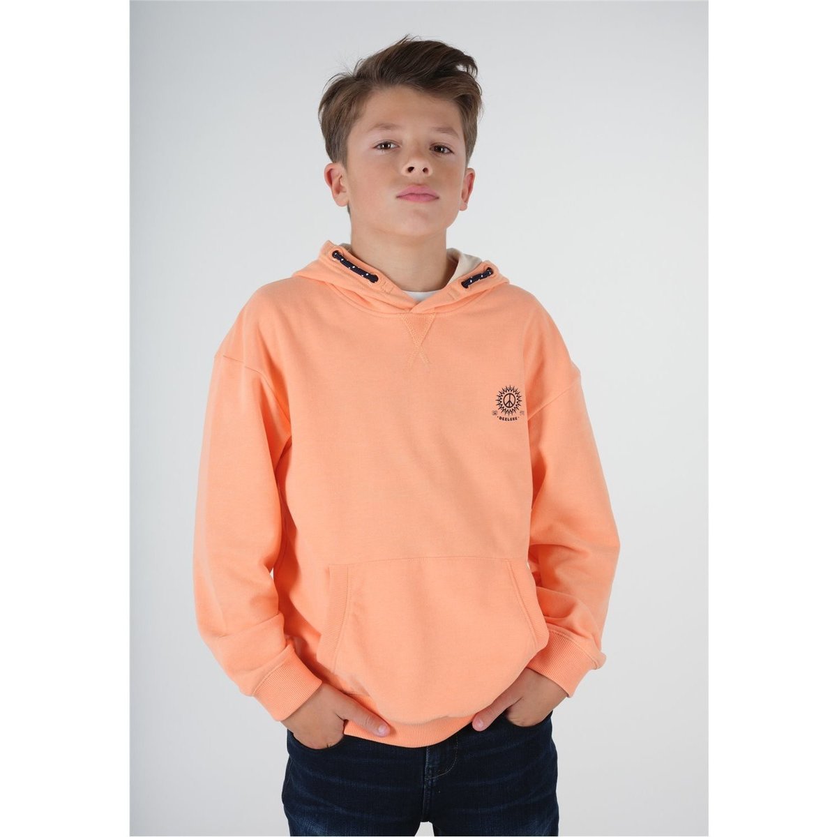Deeluxe Orange Sweatshirt BORA 0Bx8f1Qp