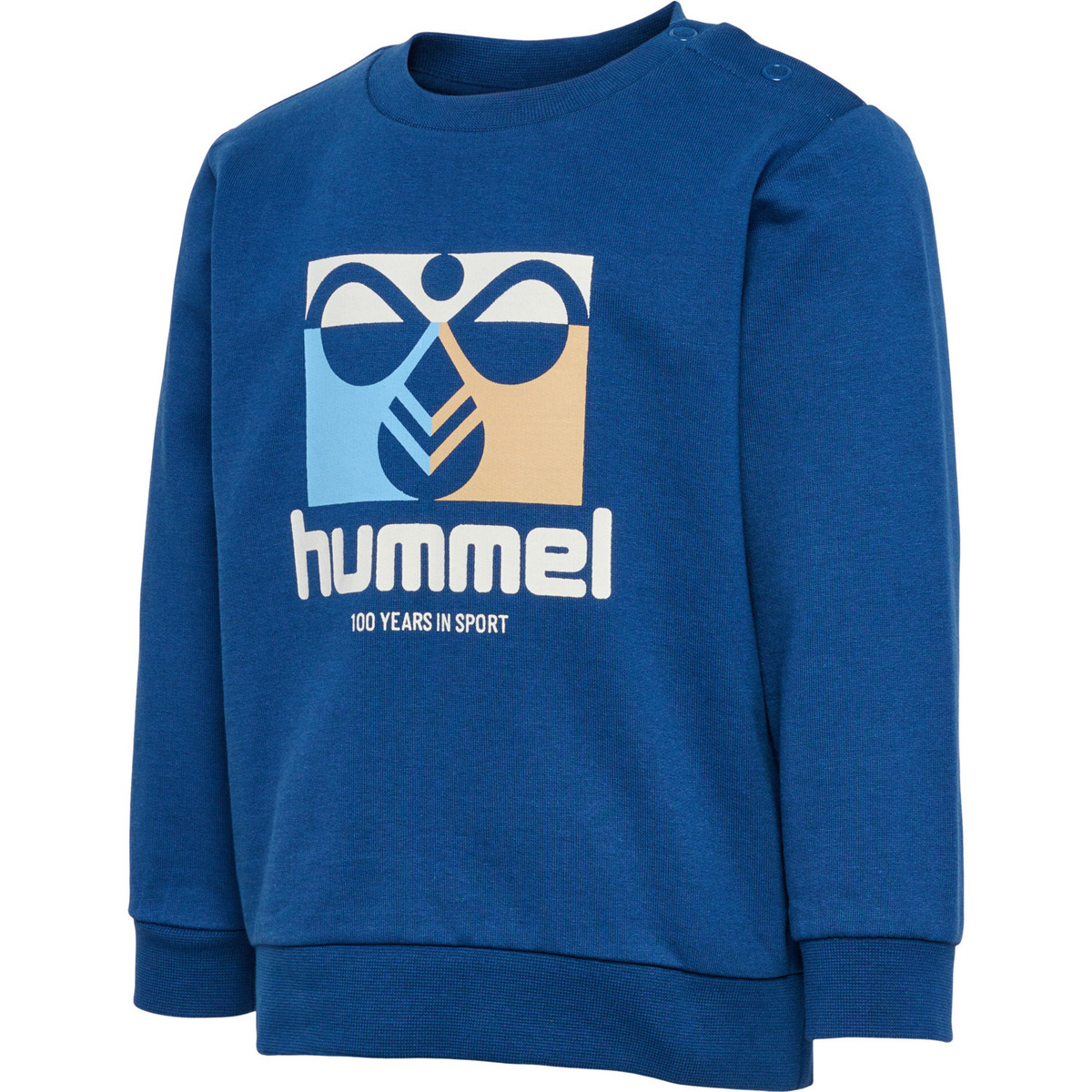hummel Bleu Sweatshirt enfant hmlLime 3Mbgr4t4